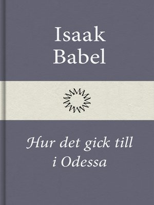 cover image of Hur det gick till i Odessa